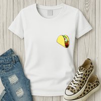 Front And Back Not Your Breakfast Taco Biden Rnc Womens T-Shirt