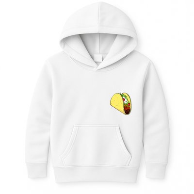 Front And Back Not Your Breakfast Taco Biden Rnc Kids Hoodie