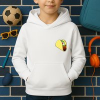 Front And Back Not Your Breakfast Taco Biden Rnc Kids Hoodie