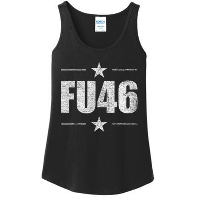 FU46 Anti Biden Pro Trump Funny Ladies Essential Tank