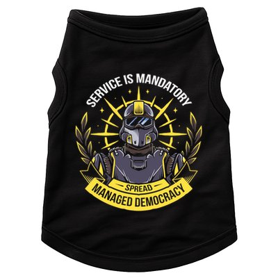 Funny Alien Bugs Are Enlist Today Doggie Tank