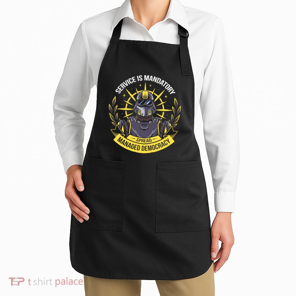 Funny Alien Bugs Are Enlist Today Apron