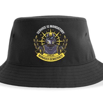 Funny Alien Bugs Are Enlist Today Sustainable Bucket Hat