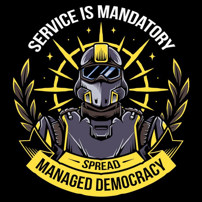 Funny Alien Bugs Are Enlist Today Button