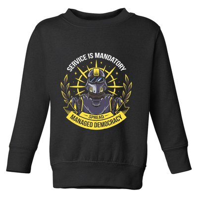 Funny Alien Bugs Are Enlist Today Toddler Sweatshirt