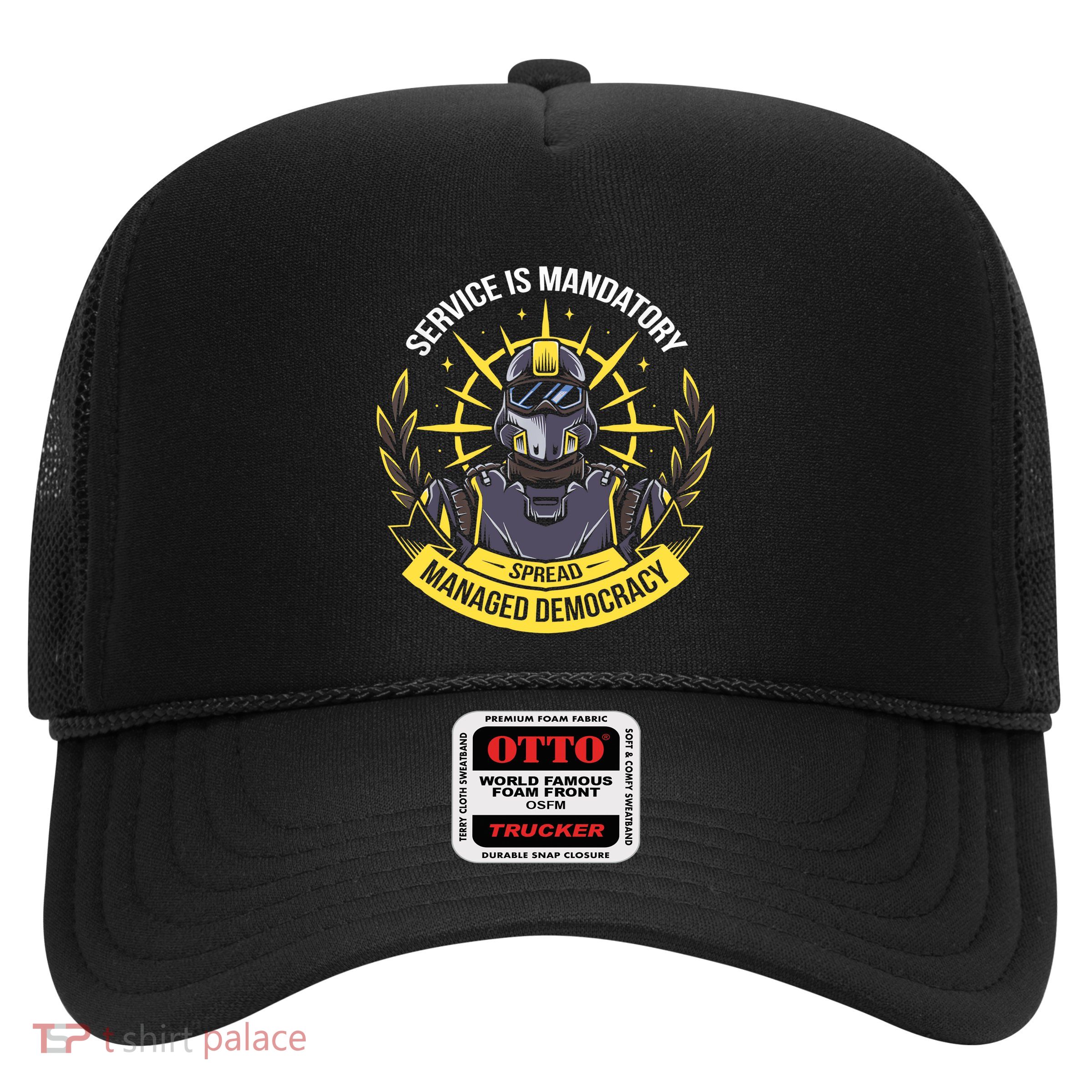 Funny Alien Bugs Are Enlist Today Trucker Hat