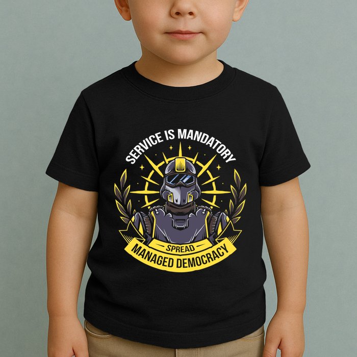Funny Alien Bugs Are Enlist Today Toddler T-Shirt