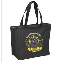Funny Alien Bugs Are Enlist Today Zip Tote Bag