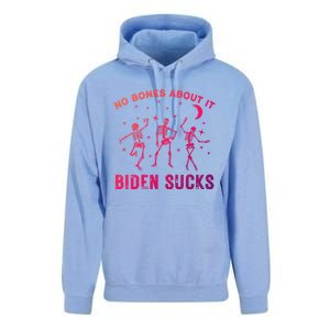 Funny Anti Biden Halloween Biden Sucks Dancing Skeletons Meaningful Gift Unisex Surf Hoodie