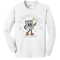 Funny A Book A Day Keep The Mental Breakdown Away Book Lover Kids Long Sleeve Shirt