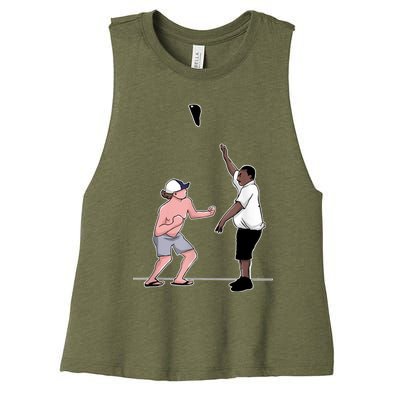 Funny Alabama Brawl Montgomery Alabama Brawl Women's Racerback Cropped Tank