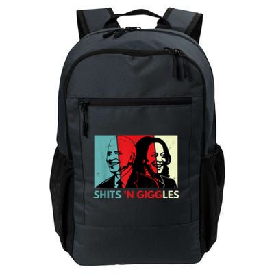 Funny Anti Biden Harris Shits 'N Giggles Political Gift Daily Commute Backpack