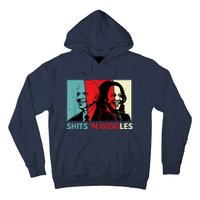 Funny Anti Biden Harris Shits 'N Giggles Political Gift Hoodie