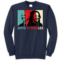 Funny Anti Biden Harris Shits 'N Giggles Political Gift Sweatshirt