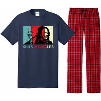 Funny Anti Biden Harris Shits 'N Giggles Political Gift Pajama Set