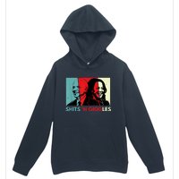 Funny Anti Biden Harris Shits 'N Giggles Political Gift Urban Pullover Hoodie