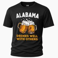 Funny Alabama Beer Ing S Well With Others Gift Cooling Performance Crew T-Shirt