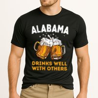 Funny Alabama Beer Ing S Well With Others Gift Cooling Performance Crew T-Shirt