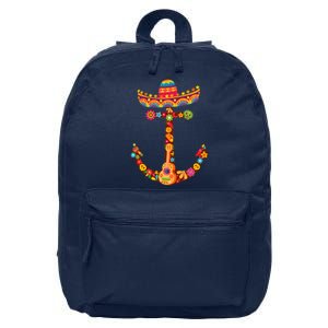 Funny Anchor Boating Sailing Cinco De Mayo 16 in Basic Backpack