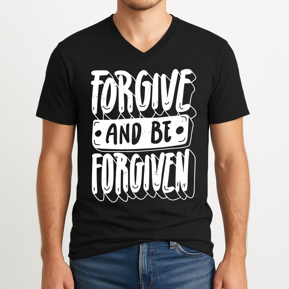Forgive And Be Forgiven V-Neck T-Shirt