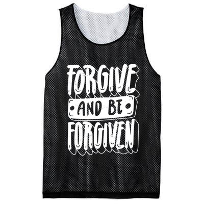 Forgive And Be Forgiven Mesh Reversible Basketball Jersey Tank