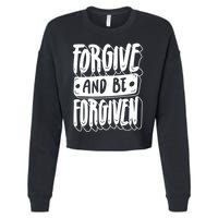 Forgive And Be Forgiven Cropped Pullover Crew