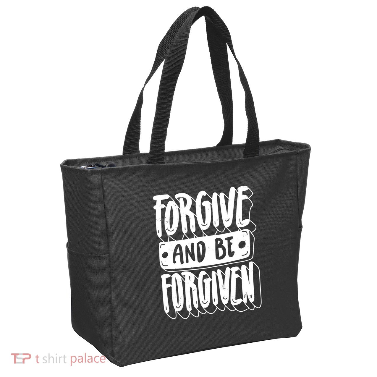 Forgive And Be Forgiven Zip Tote Bag