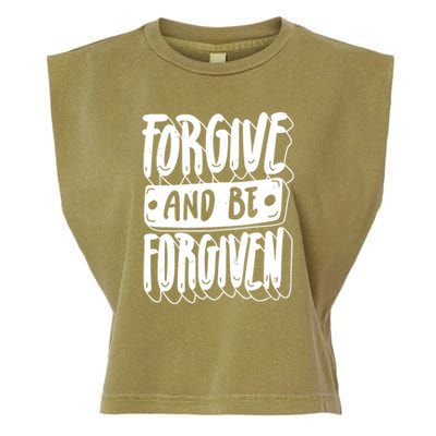 Forgive And Be Forgiven Garment-Dyed Women's Muscle Tee