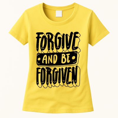 Forgive And Be Forgiven Womens T-Shirt