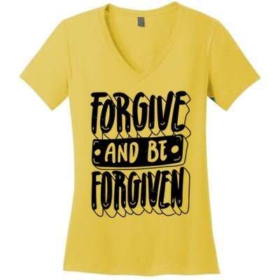 Forgive And Be Forgiven Women's V-Neck T-Shirt