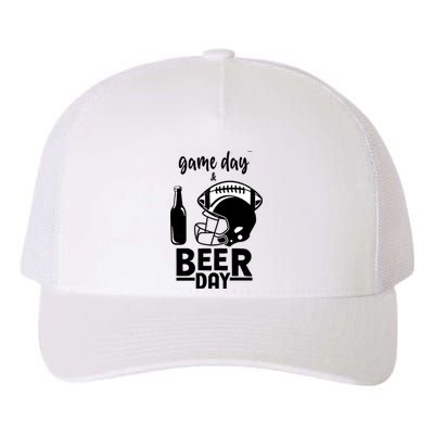 Football And Beer Day Gift Yupoong Adult 5-Panel Trucker Hat