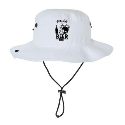 Football And Beer Day Gift Legacy Cool Fit Booney Bucket Hat