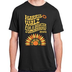 For A Brighter Tomorrow Harris Walz 2024 Premium Adult ChromaSoft Performance T-Shirt