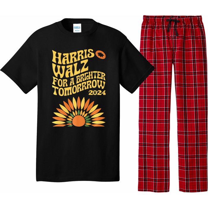 For A Brighter Tomorrow Harris Walz 2024 Premium Pajama Set