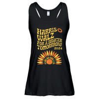 For A Brighter Tomorrow Harris Walz 2024 Premium Ladies Essential Flowy Tank