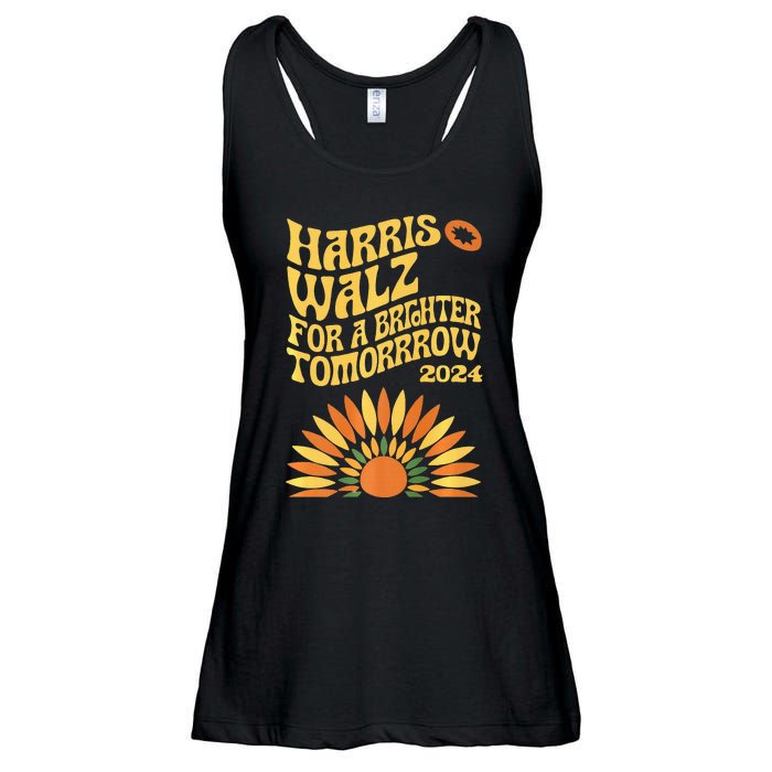 For A Brighter Tomorrow Harris Walz 2024 Premium Ladies Essential Flowy Tank