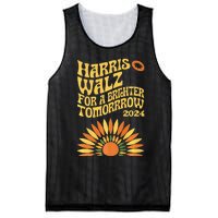 For A Brighter Tomorrow Harris Walz 2024 Premium Mesh Reversible Basketball Jersey Tank