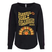 For A Brighter Tomorrow Harris Walz 2024 Premium Womens California Wash Sweatshirt