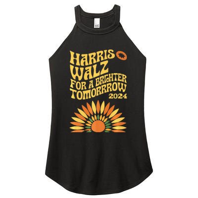 For A Brighter Tomorrow Harris Walz 2024 Premium Women's Perfect Tri Rocker Tank