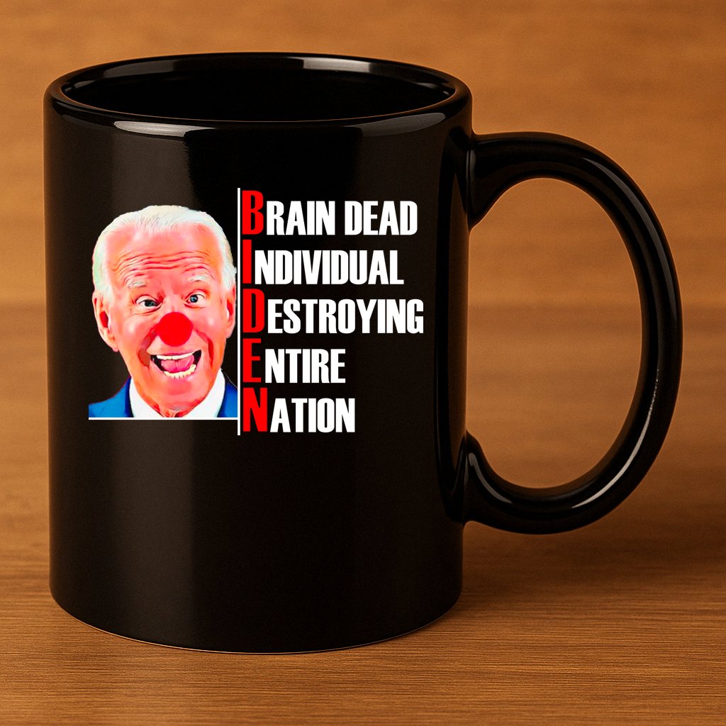Funny Anti Biden 11oz C Handle Ceramic Mug