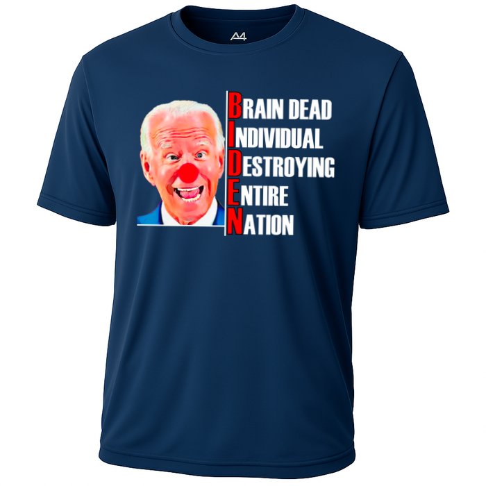 Funny Anti Biden Cooling Performance Crew T-Shirt