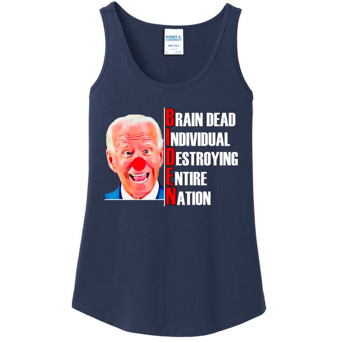 Funny Anti Biden Ladies Essential Tank