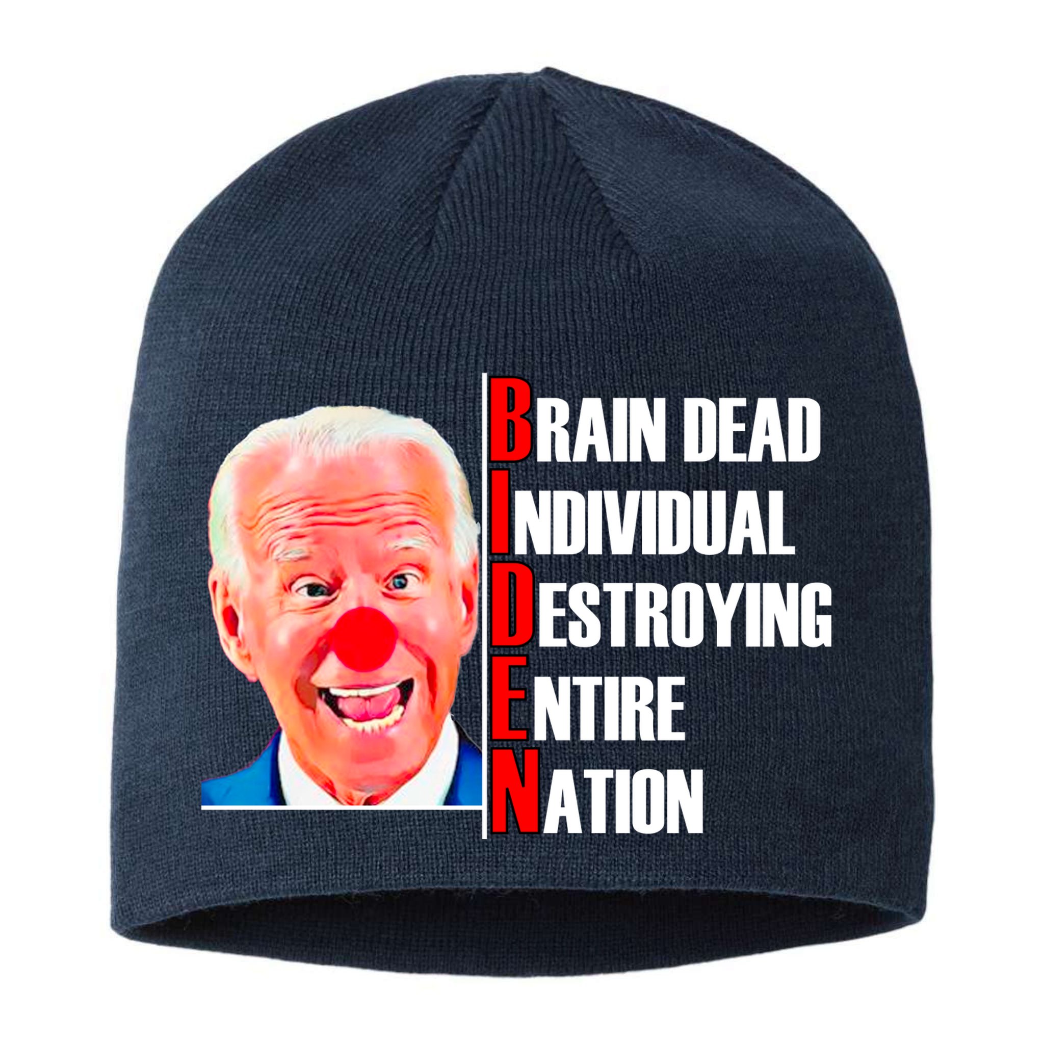 Funny Anti Biden Sustainable Beanie