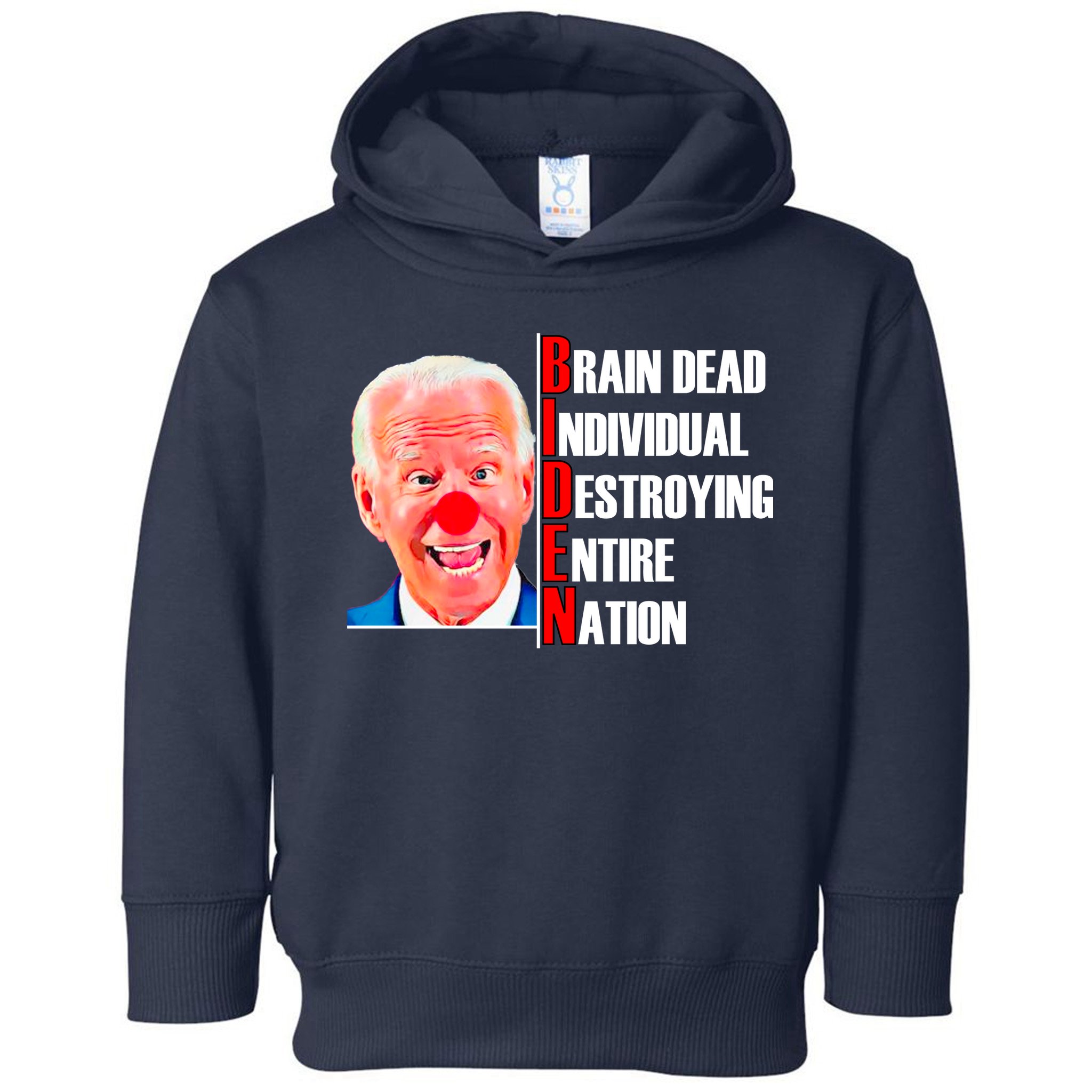 Funny Anti Biden Toddler Hoodie