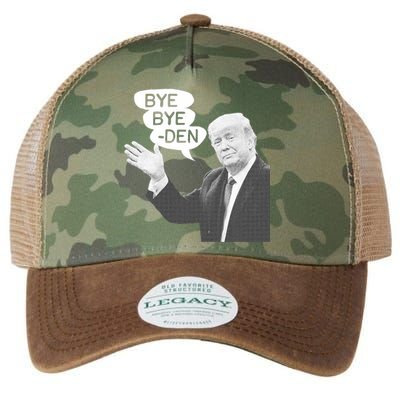 Funny Anti Biden Drops Out Of 2024 Election Race Bye Bye Den Legacy Tie Dye Trucker Hat