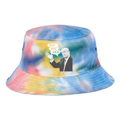 Funny Anti Biden Drops Out Of 2024 Election Race Bye Bye Den Tie Dye Newport Bucket Hat