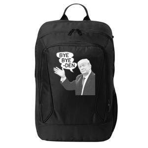 Funny Anti Biden Drops Out Of 2024 Election Race Bye Bye Den City Backpack