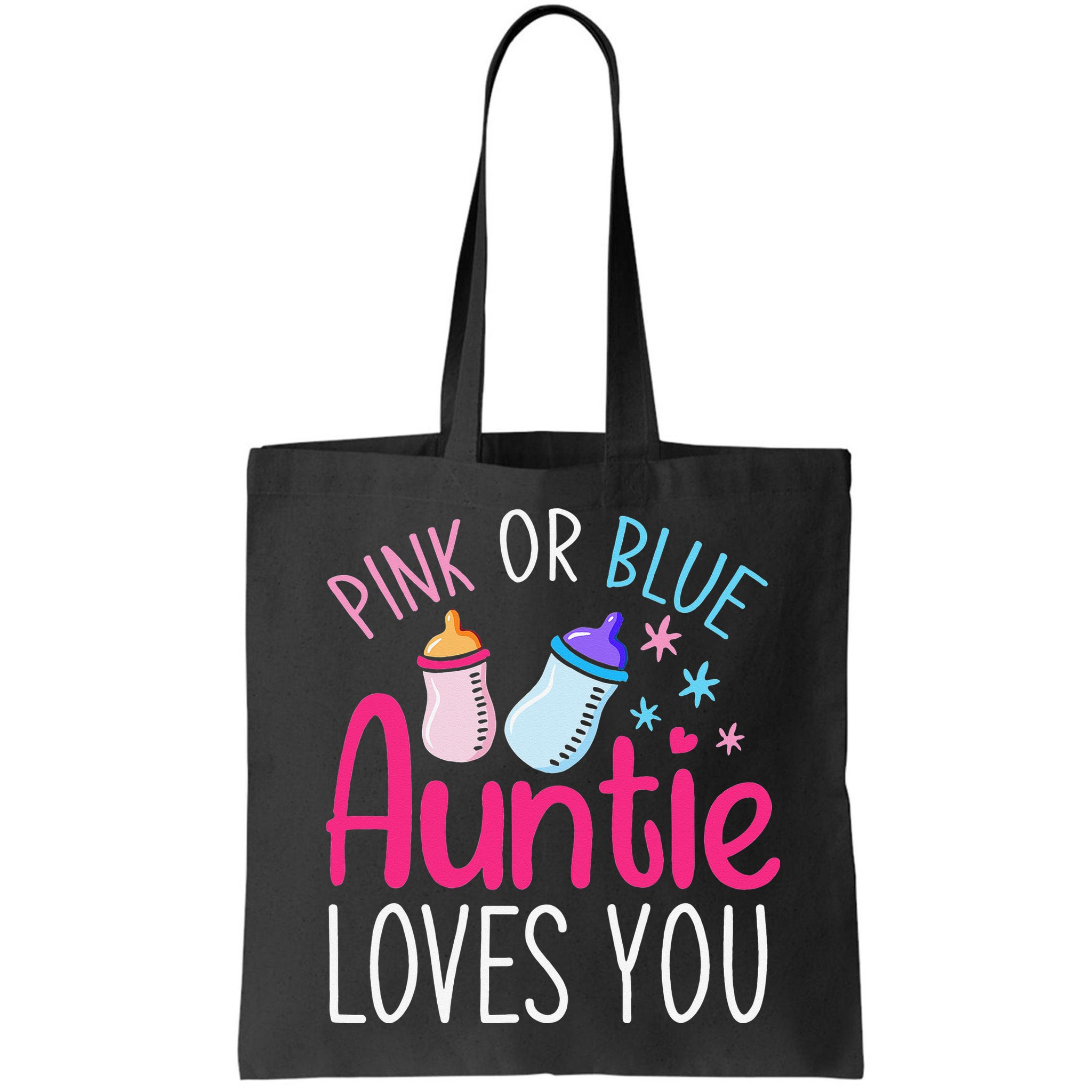 Future Aunt Baby Shower Pregnancy Auntie Gender Reveal Bag