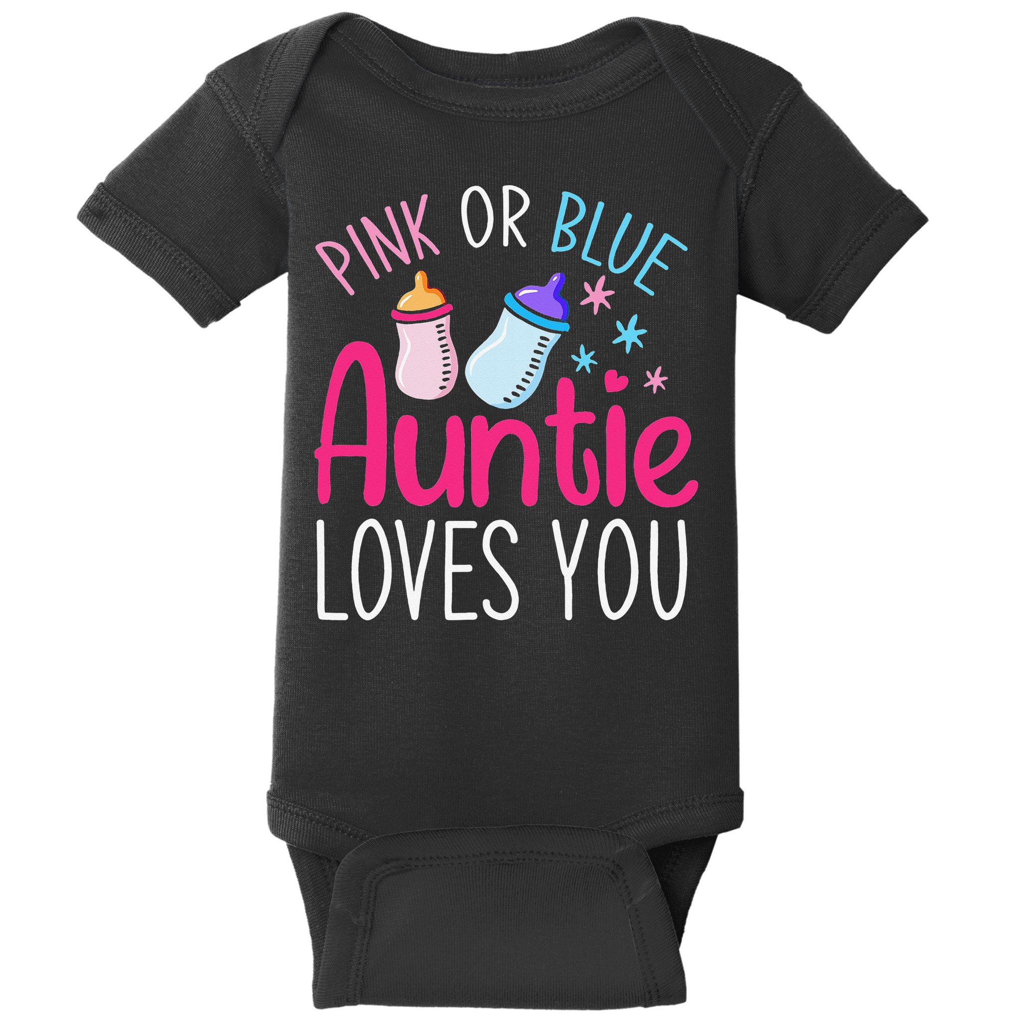 Future Aunt Baby Shower Pregnancy Auntie Gender Reveal Baby Bodysuit