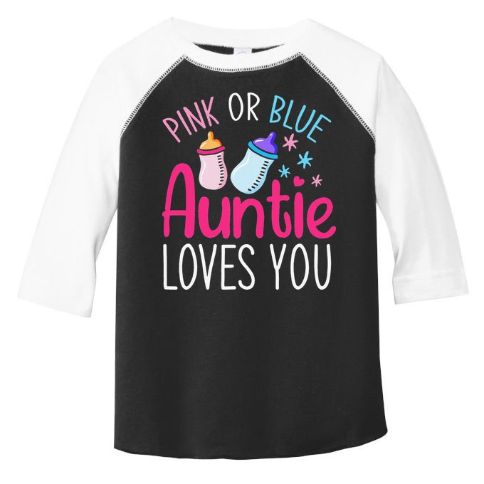 Future Aunt Baby Shower Pregnancy Auntie Gender Reveal Toddler Fine Jersey T-Shirt